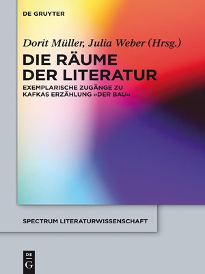 cover image of Die Räume der Literatur